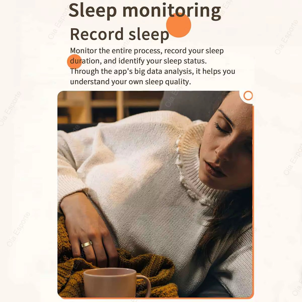 2025 New Smart Ring Men Women, Heart Rate Blood Oxygen and Sleep Monitor Smartring IP68 & 5ATM Waterproof, Multi-Sport Mode Ring